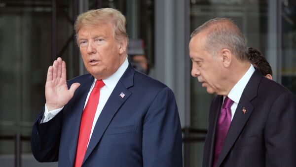 Дональд Трамп и Реджепт Эрдоган - Sputnik Արմենիա