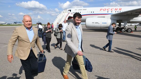 Участники договоренности об освобождении между Россией и Украиной прилетели в Москву - Sputnik Армения