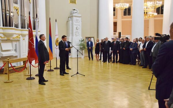 Официальный прием от имени мэра Еревана в рамках Дней Еревана в Санкт-Петербурге (22 июня 2019). Санкт-Петербург - Sputnik Армения