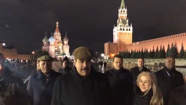 Мадуро поделился видео прогулки по Красной площади - Sputnik Армения