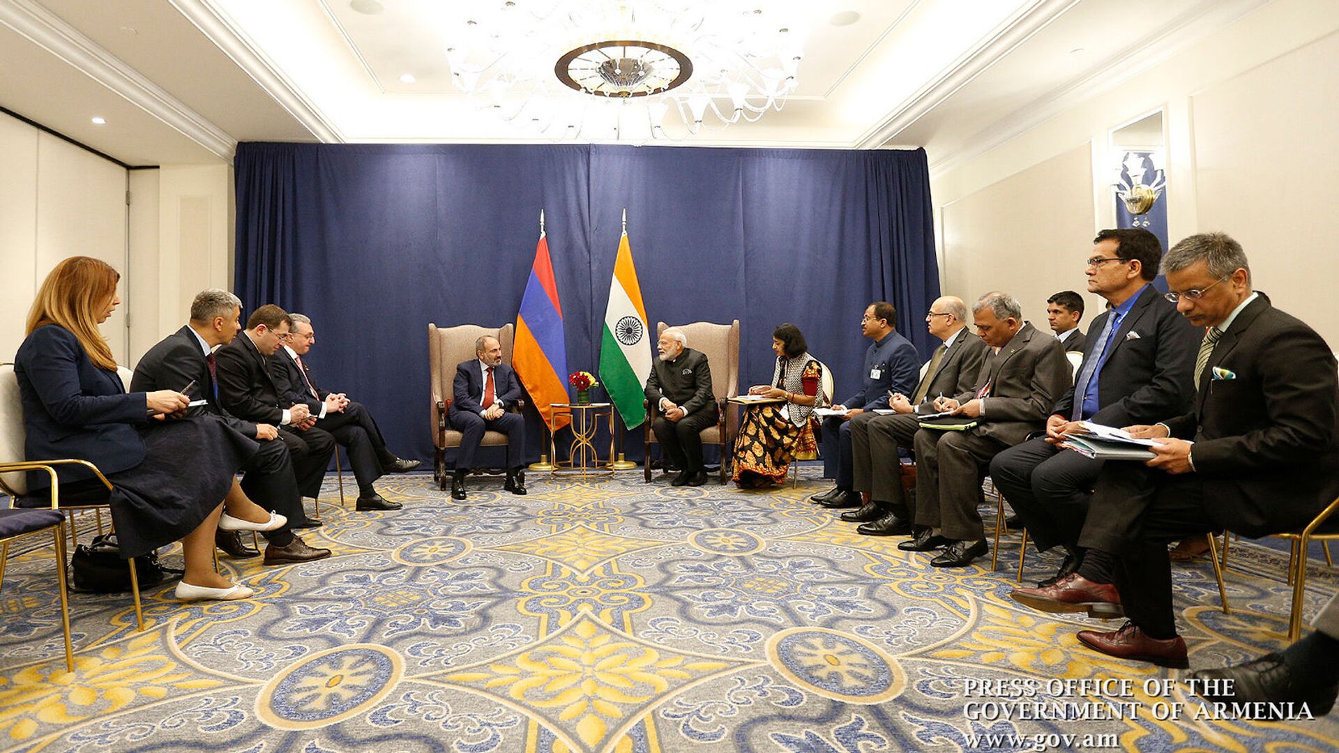 Հայաստանի ու Հնդկաստանի վարչապետների հանդիպումը Նյու Յորքում - Sputnik Արմենիա, 1920, 04.06.2023