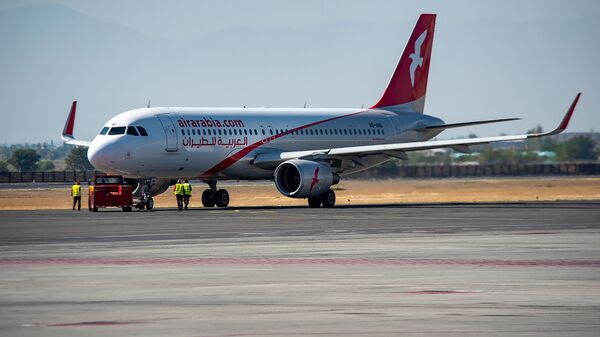 Самолет авиакомпаний Air Arabia в аэропорту Звартноц - Sputnik Армения