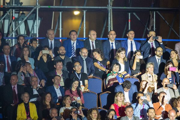 WCIT 2019 համաժողովի բացումն ազդարարող համերգի բարձրաստիճան հյուրերը - Sputnik Արմենիա