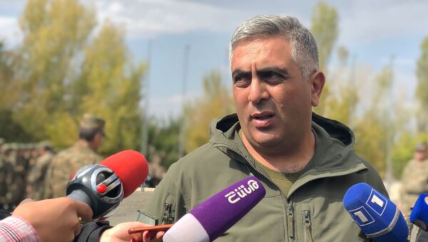 Пресс-секретарь министерства обороны Армении Арцрун Ованнисян - Sputnik Армения