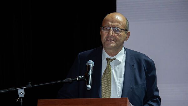 Карен Варданян на Гала ужине и церемонии награждения участников форума WCIT 2019 (8 октября 2019). Еревaн - Sputnik Արմենիա