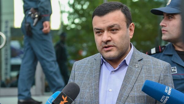 Адвокат Ерванд Варосян ответил на вопросы журналистов (23 октября 2019). Ереван - Sputnik Արմենիա