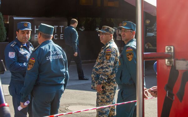 «Հայաթ Փլեյս Երևան» հյուրանոցի շենքում պայթուցիկ սարք չհայտնաբերվեց - Sputnik Արմենիա