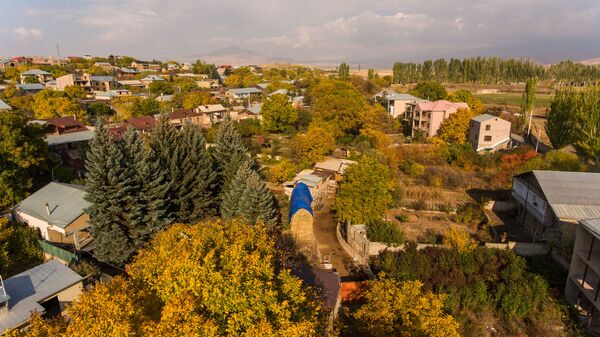 Село Дзорахбюр с высоты птичьего полета Село Дзорахбюр с высоты птичьего полета - Sputnik Армения
