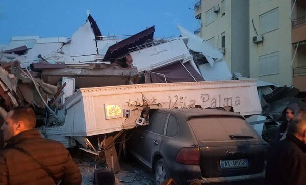 Последствия землетрясения в Албании. 26 ноября 2019  - Sputnik Армения