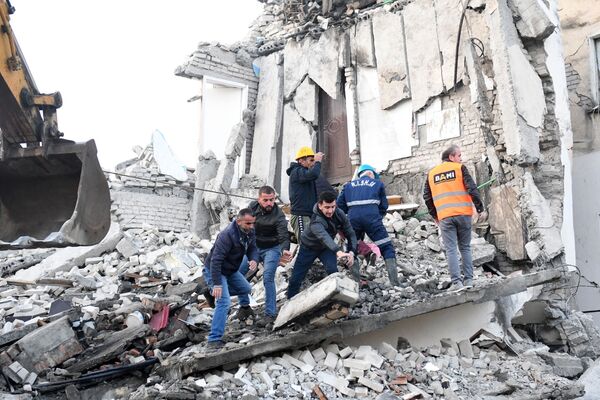 Последствия землетрясения в Албании - Sputnik Армения