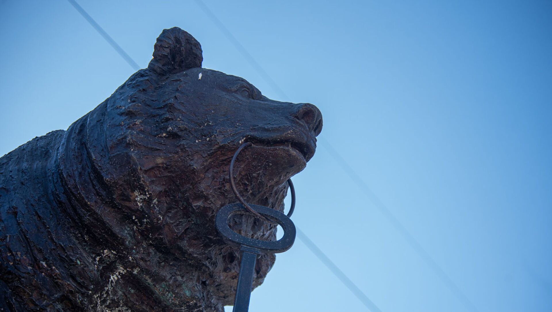 Статуя медведя в Каджаране - Sputnik Արմենիա, 1920, 21.04.2021