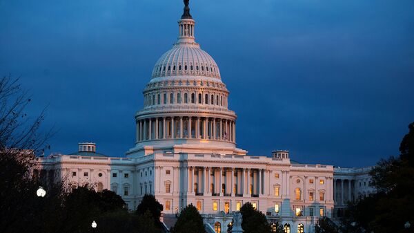 Капитолий США во время заката (12 ноября 2019). Вашингтон - Sputnik Արմենիա