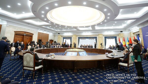 Заседание глав государств-членов ОДКБ (28 ноября 2019). Бишкек - Sputnik Արմենիա