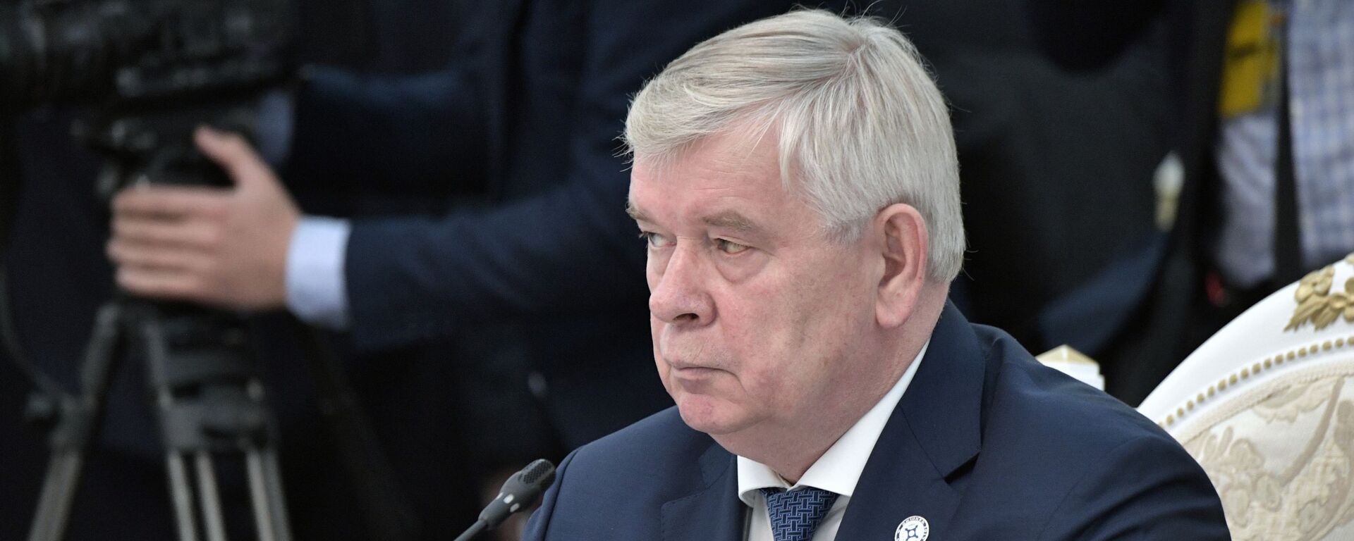 И.о. генерального секретаря ОДКБ Валерий Семериков на заседании ОДКБ (28 ноября 2019). Бишкек - Sputnik Արմենիա, 1920, 25.05.2021