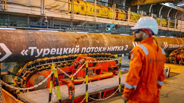 Прокладка трубопровода Турецкий поток - Sputnik Армения