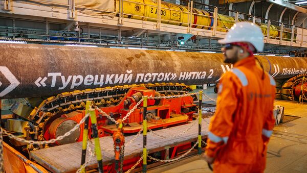 Прокладка трубопровода Турецкий поток - Sputnik Армения