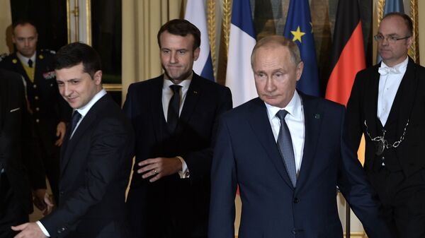 Переговоры нормандской четверки во Франции (9 декабря 2019). Париж - Sputnik Армения