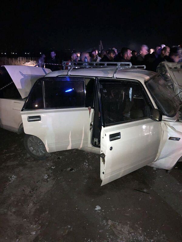Страшное ДТП в Армении: один из водителей погиб на месте Страшное ДТП в Армении: один из водителей погиб на месте - Sputnik Армения
