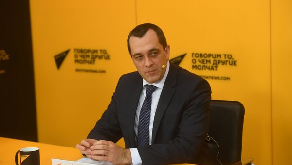 Член Коллегии (министр) по промышленности и агропромышленному комплексу Евразийской экономической комиссии Александр Субботин - Sputnik Армения