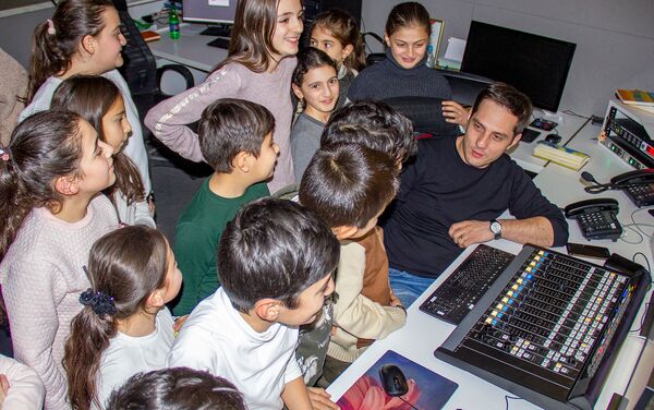 Дети на проекте Sputnik MediUs - Sputnik Армения