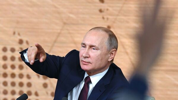Ежегодная большая пресс-конференция президента РФ В. Путина - Sputnik Армения