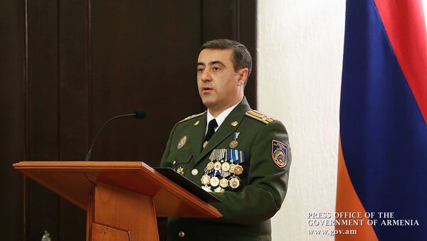 Премьер-министр Никол Пашинян принял участие на праздничном заседании по поводу для сотрудника нацбезопасности (19 декабря 2019). Еревaн - Sputnik Արմենիա