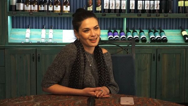 Российская актриса театра и кино Юлия Галкина продемонстрировала знания грузинского языка - Sputnik Армения