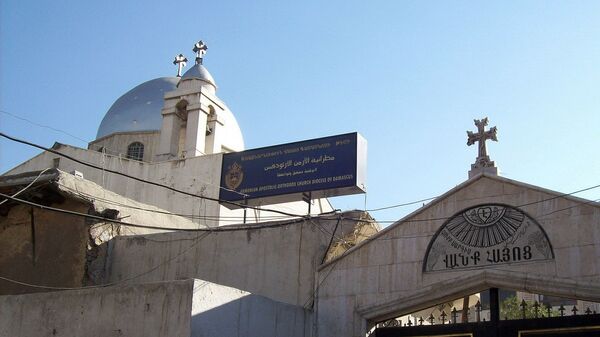 Церковь Святого Саркиса в Дамаске - Sputnik Արմենիա