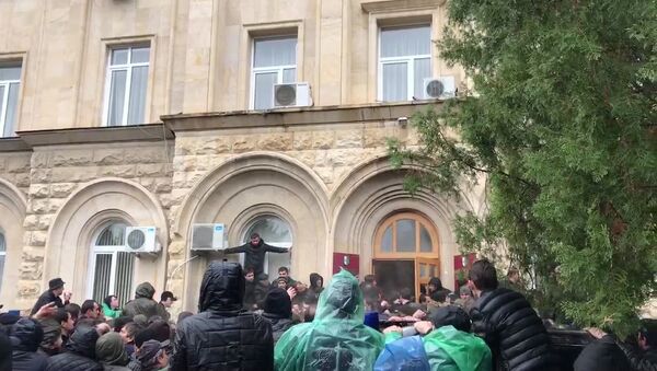 Протесты в Абхазии - Sputnik Армения