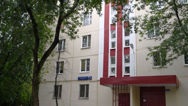 Многоквартирный дом в Москве. - Sputnik Արմենիա