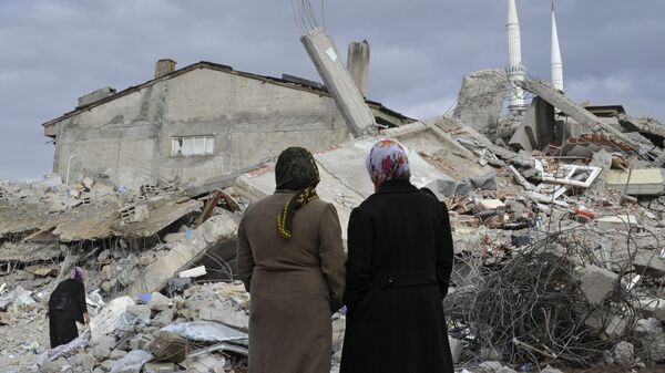 Последствия землетрясения в Турции - Sputnik Армения