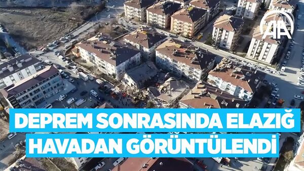 Последствия землетрясения в Турции сняли с беспилотника - Sputnik Արմենիա