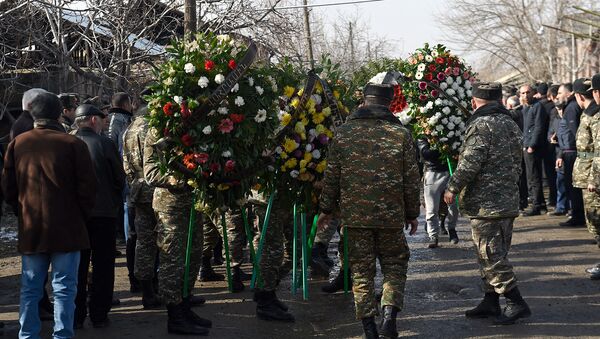 Похороны Ваграма Авакяна - Sputnik Армения