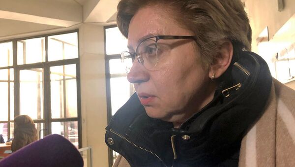 Адвокат Нарине Рштуни ответила на вопросы журналистов после судебного заседания по делу смерти Джулиетты Гукасян (4 февраля 2020). Гюмри - Sputnik Армения