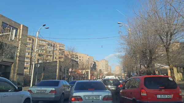 Улица Андраника в Юго-Западном Массиве  - Sputnik Армения