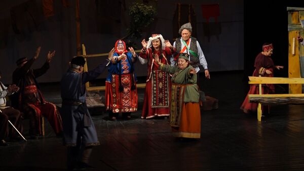 Жители Норкского дома-интерната представили спектакль Забытые сказки - Sputnik Армения