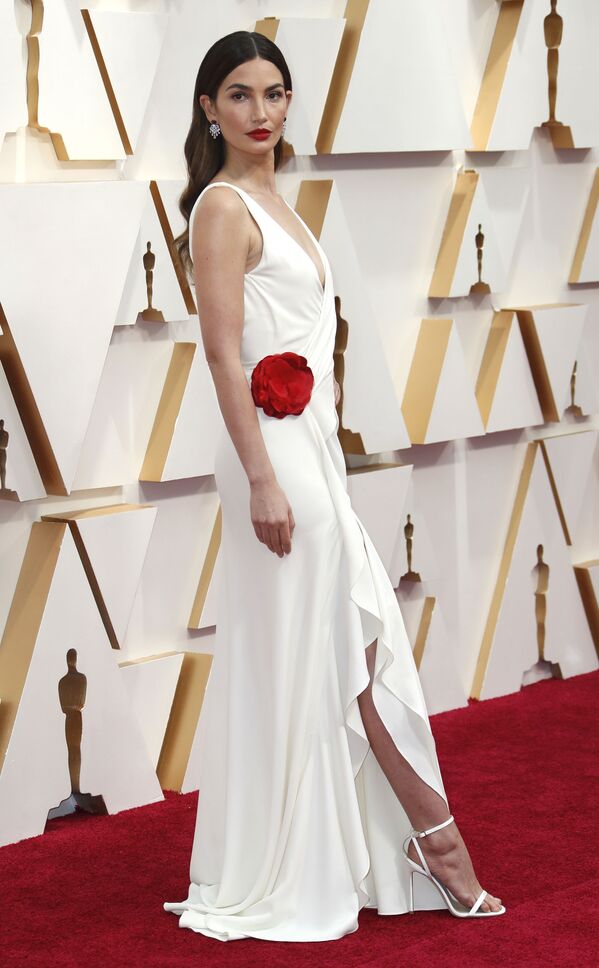 Модель Лили Олдридж на красной дорожке церемонии вручения премии Оскар 2020 (9 февраля 2020). Лос-Анджелес - Sputnik Армения