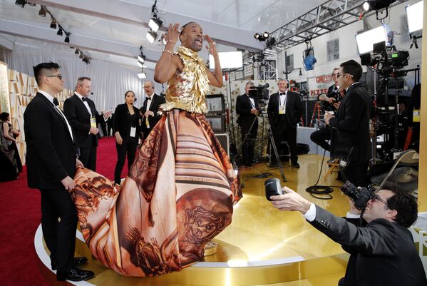 Актер Билли Портер на красной дорожке церемонии вручения премии Оскар 2020 (9 февраля 2020). Лос-Анджелес - Sputnik Армения