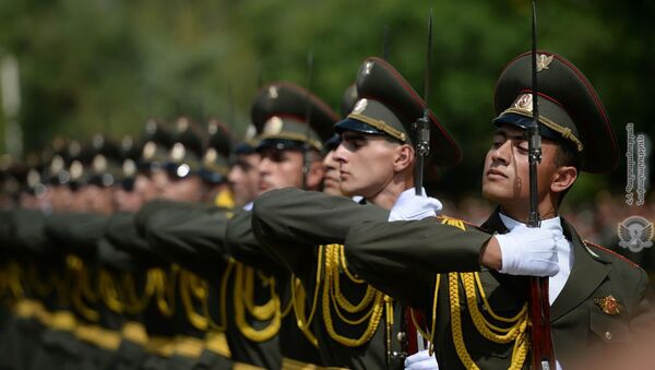 Почетный караул ВС Армении - Sputnik Армения