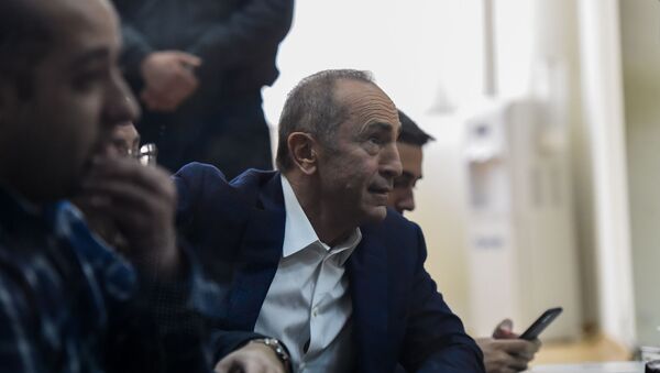 Роберт Кочарян на судебном заседании по делу 1 марта (25 февраля 2020). Еревaн - Sputnik Армения