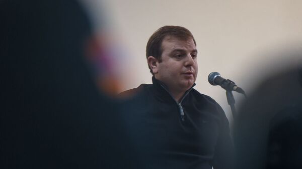 Адвокат Эрик Алексанян на судебном заседании по делу 1 марта (25 февраля 2020). Еревaн - Sputnik Արմենիա