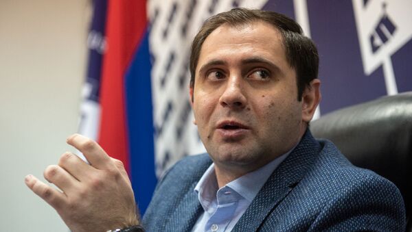  Пресс-конференция Сурена Папикяна в штабе “Да” (26 февраля 2020). Еревaн - Sputnik Армения