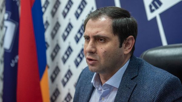  Пресс-конференция Сурена Папикяна в штабе “Да” (26 февраля 2020). Еревaн - Sputnik Արմենիա
