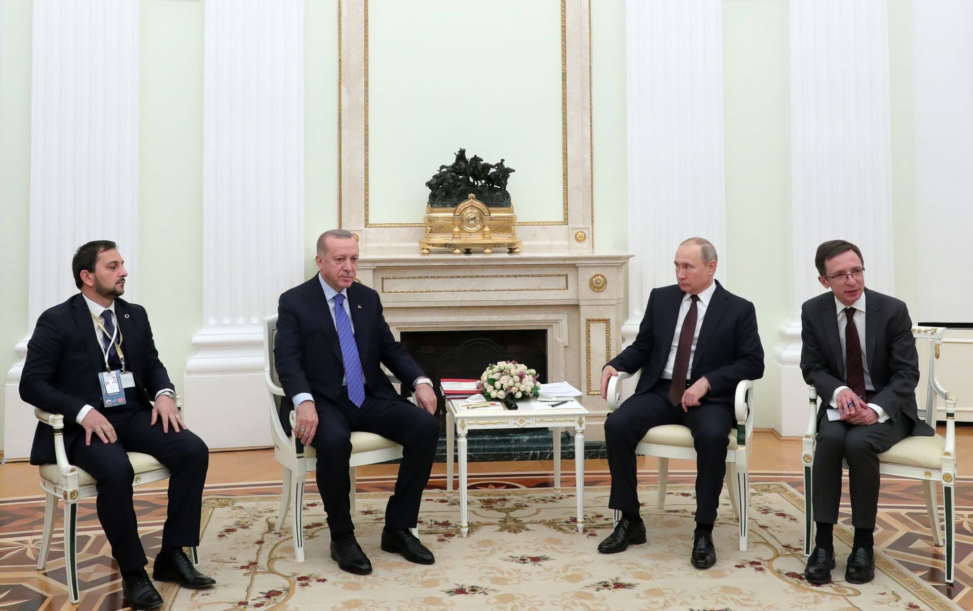 Политика против правительства. Встреча Путина и Эрдогана 2020.