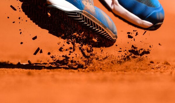 Александр Зверев в матче 1-го круга мужского одиночного разряда Открытого чемпионата Франции по теннису против Джона Миллмана - Sputnik Армения