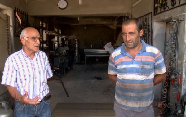 Армяне из Дерсима. Мехмед Узанер (слева) и Суад Динлер. Кадр из видео - Sputnik Армения