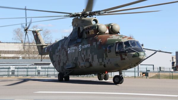 Тяжелый военно-транспортный вертолет Ми-26Т2В - Sputnik Армения