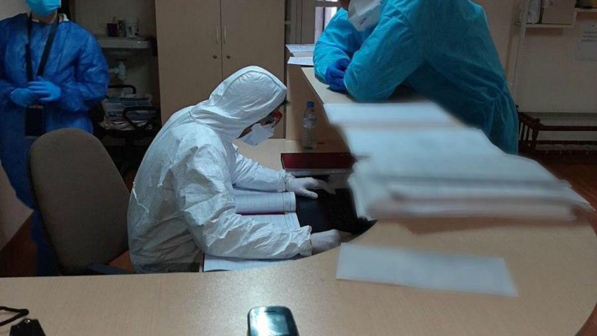 Медицинские работники во время пандемии (25 марта 2020). - Sputnik Армения, 1920, 05.03.2023