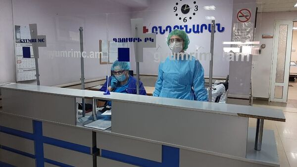 Медицинский центр Гюмри (6 апреля 2020). Гюмри - Sputnik Армения