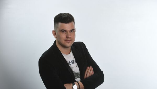 Спикер SputnikPro Андрей Станавов, начальник отдела Армия и силовые структуры редакции сайта ria.ru - Sputnik Армения